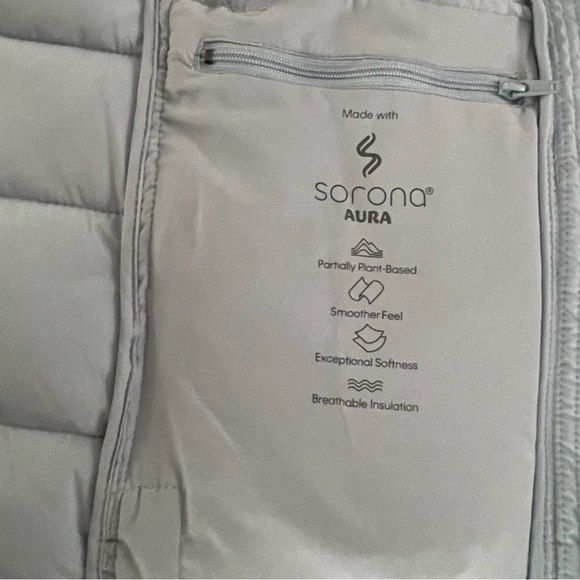 Calvin Klein Hooded Winter Puffer Coat Water Resistant Soft Luxury Women’s Large - Picture 14 of 17